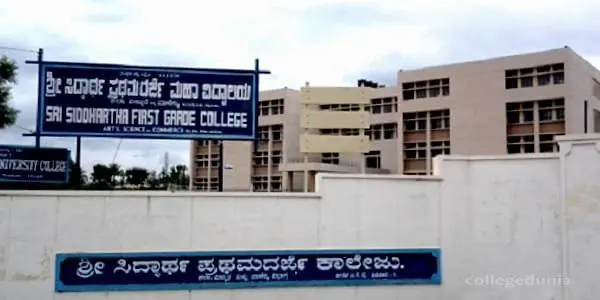 Sri Siddartha First Grade College - [SSFGC], Tumkur: Admission Process 2025 Courses, Fees, Exams,Cutoff, Placements