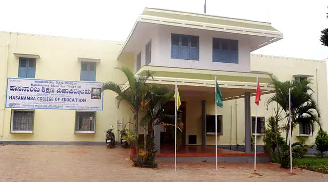 Hasanamba College of Education, Hassan: Admission Process 2025 Courses, Fees, Exams,Cutoff, Placements