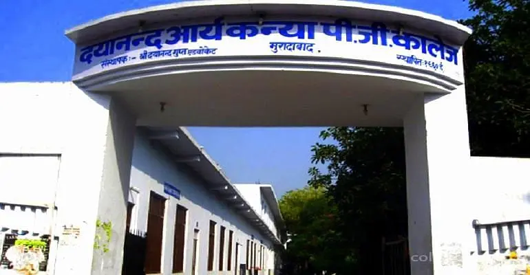 Dayanand Arya Kanya Degree College , Moradabad: Admission Process 2025 Courses, Fees, Exams,Cutoff, Placements