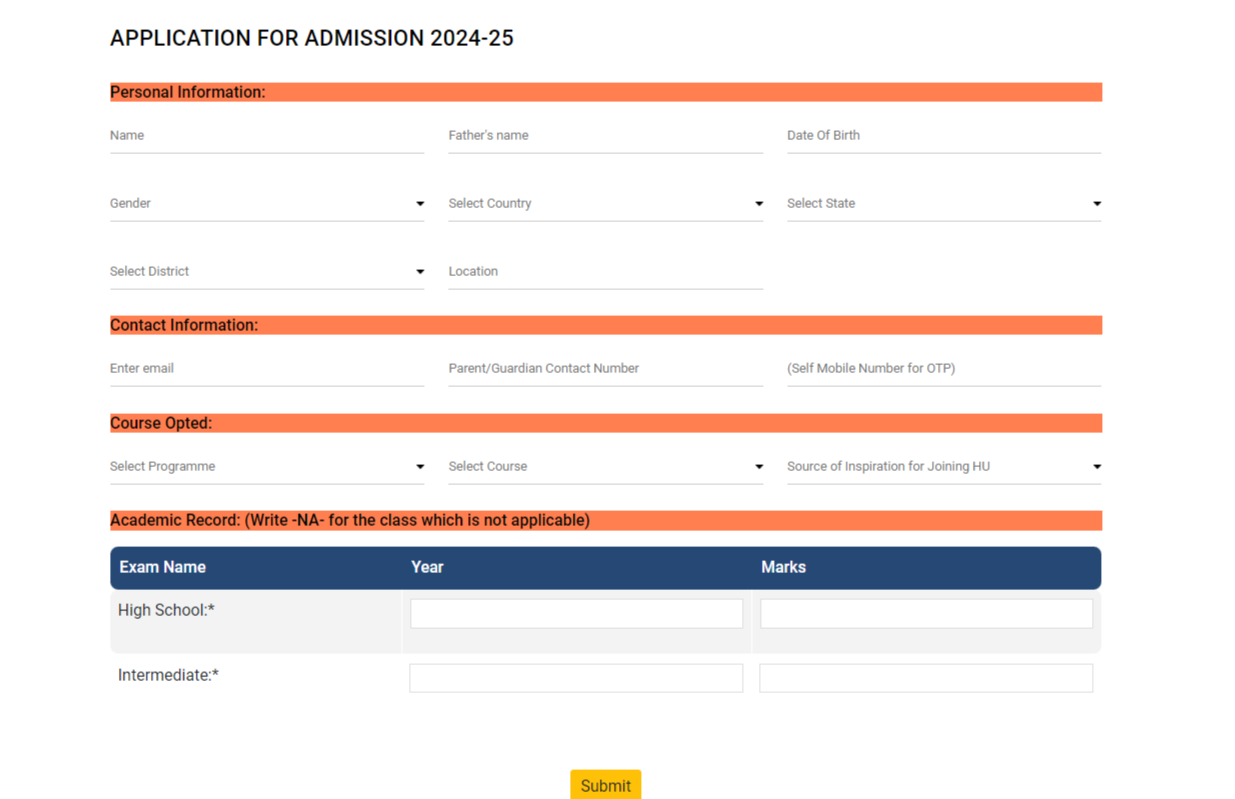 Haridwar University Roorkee UG, PG admissions