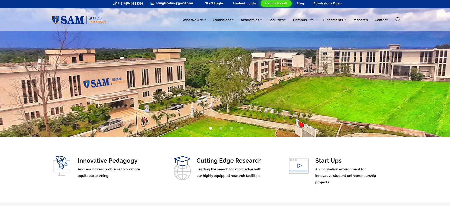 SAM Global University Admission 2024