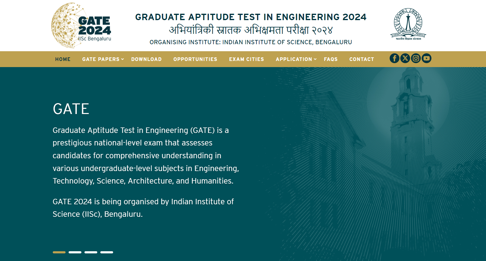 Download GATE Scorecard 2024