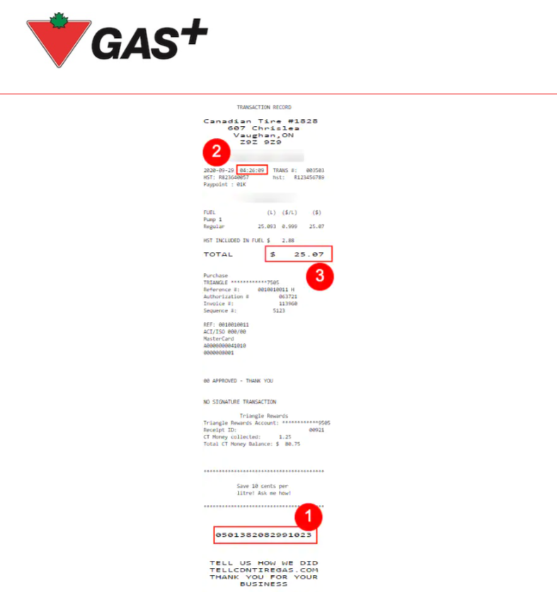 Take the Survey for Canadian Tire Gas Survey