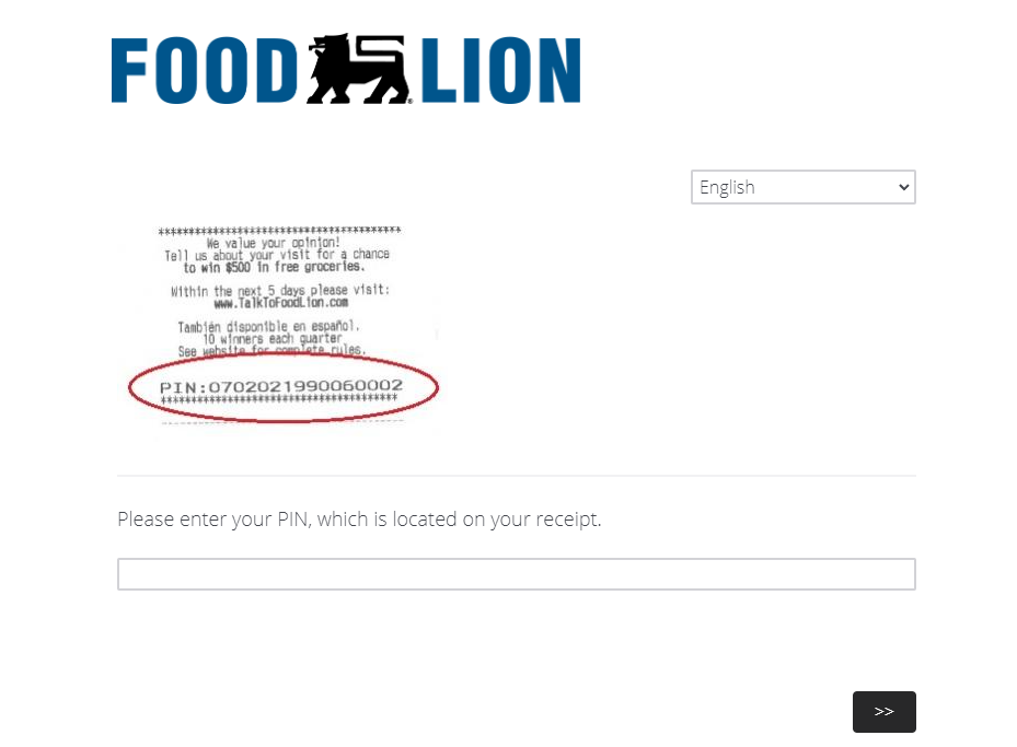 Talktofoodlion Customer Survey