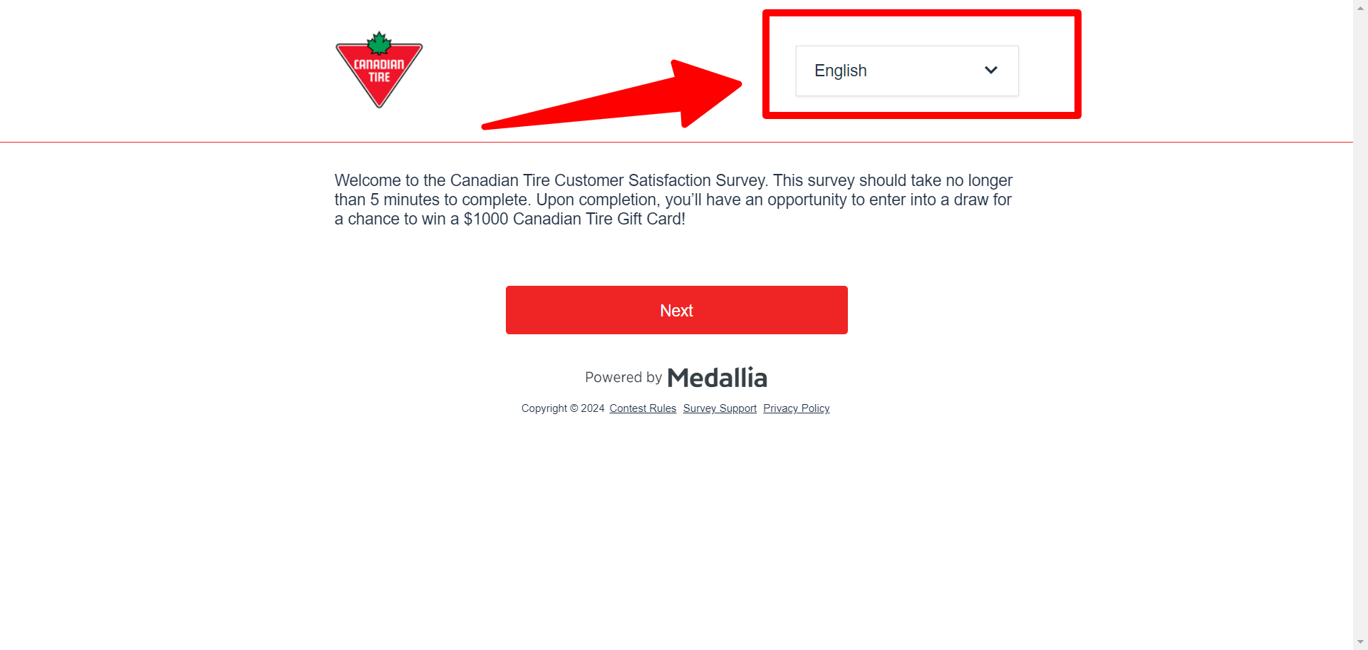 Canadian Tire Customer Satisfaction Survey at TellCdnTire.com – Win a $1000 Gift Card