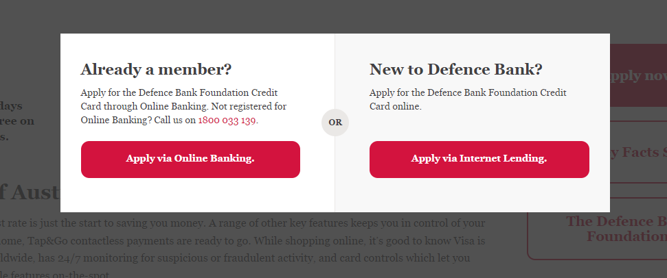 Defence Bank Credit Card Login Steps, Application and Review