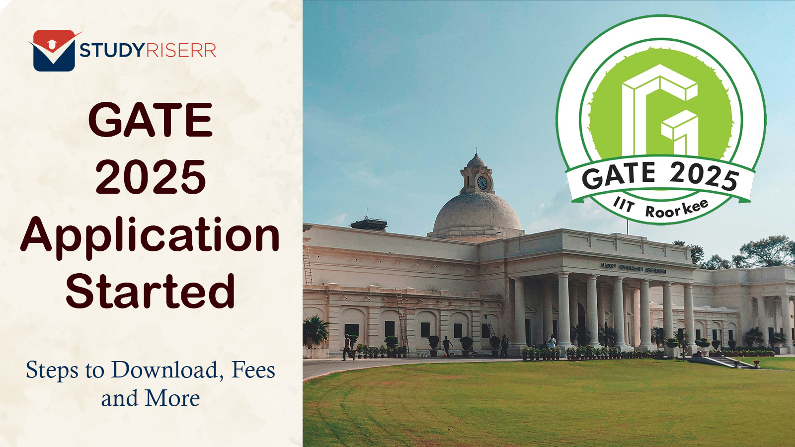 GATE 2025 Application Starts: Direct Link to Apply, Fees