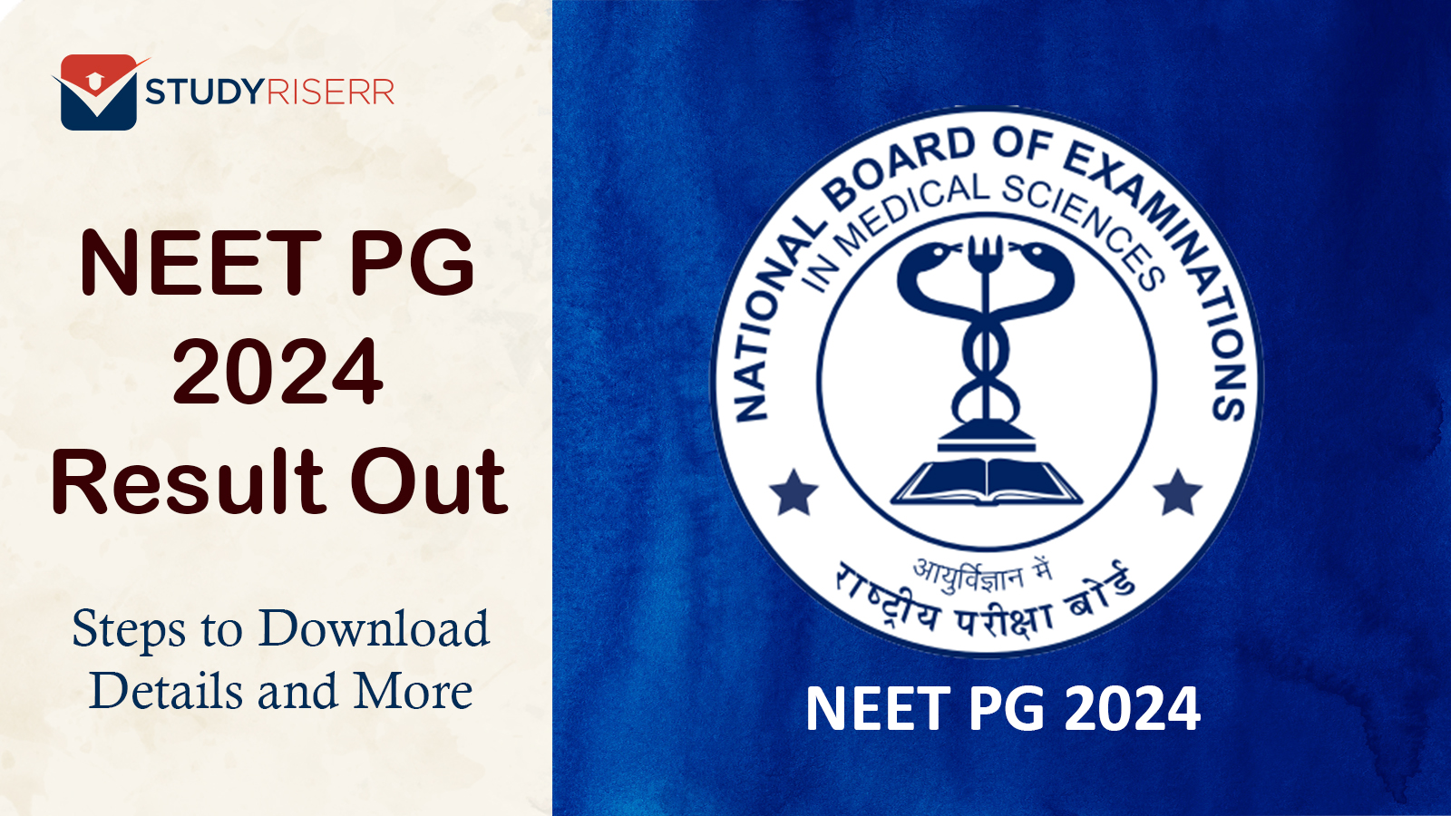 NEET PG 2024 Result Out: Steps to Download, Details and More