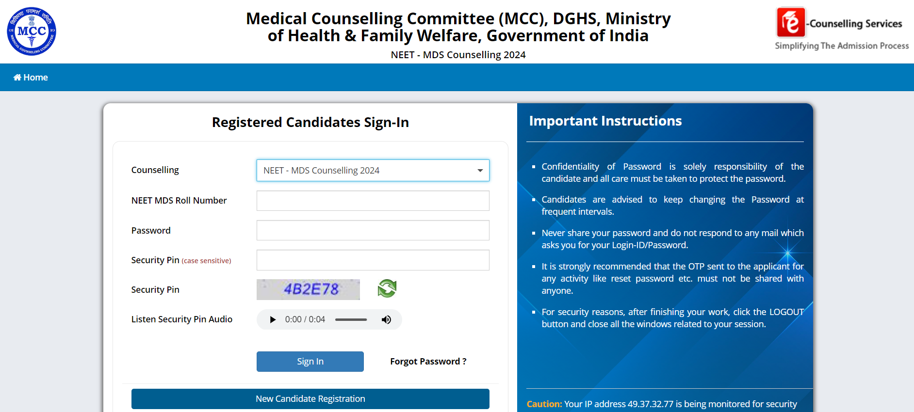 NEET MDS Counselling 2024 Round 3 Choice Filling Starts- How to Register, Dates, Fess and More