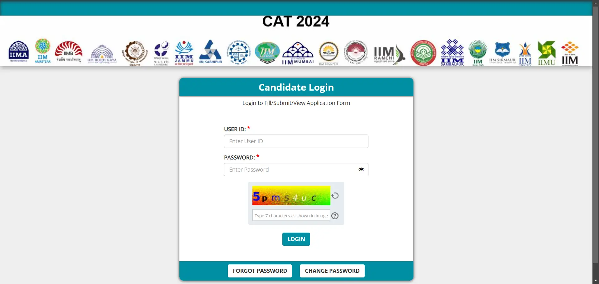 CAT Admit Card 2024 Download Step 2