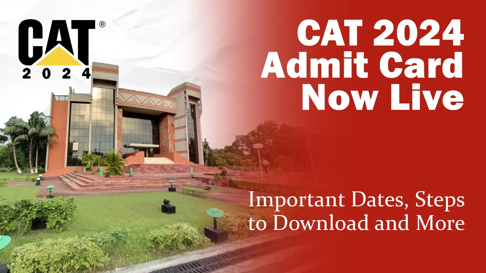 CAT Admit Card 2024 Released on November 05, 2024