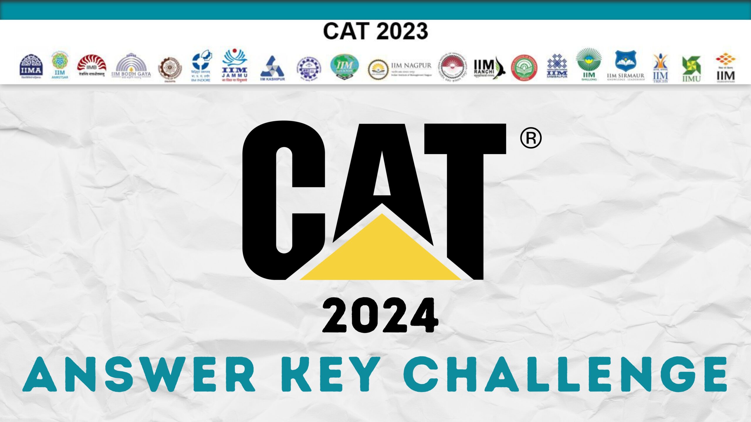 CAT Answer key challenge