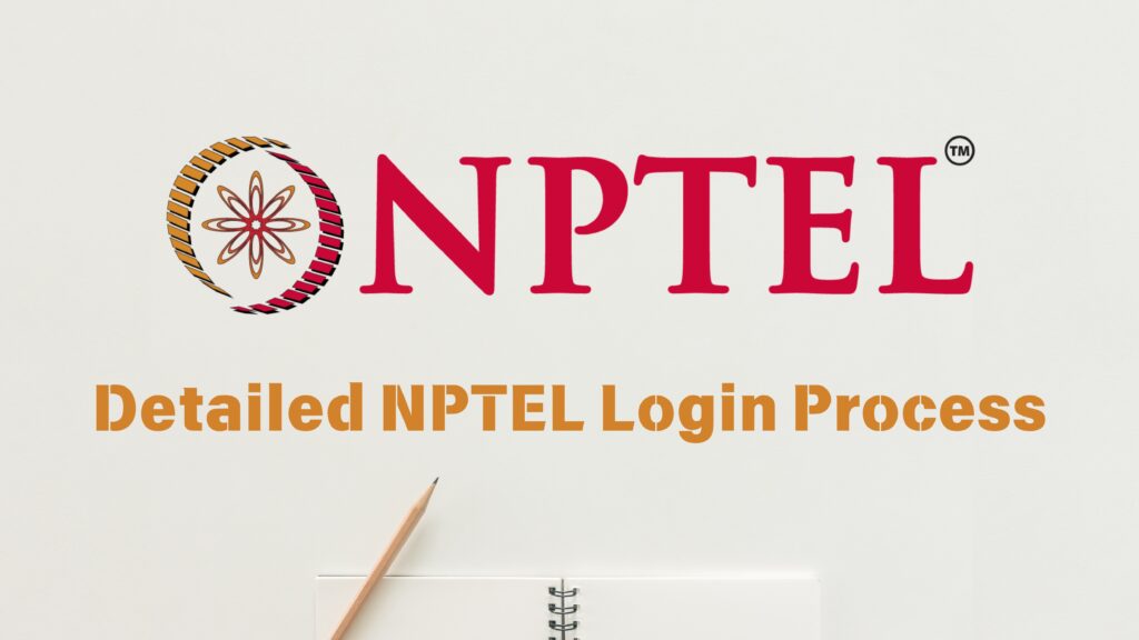 NPTEL Detailed Login