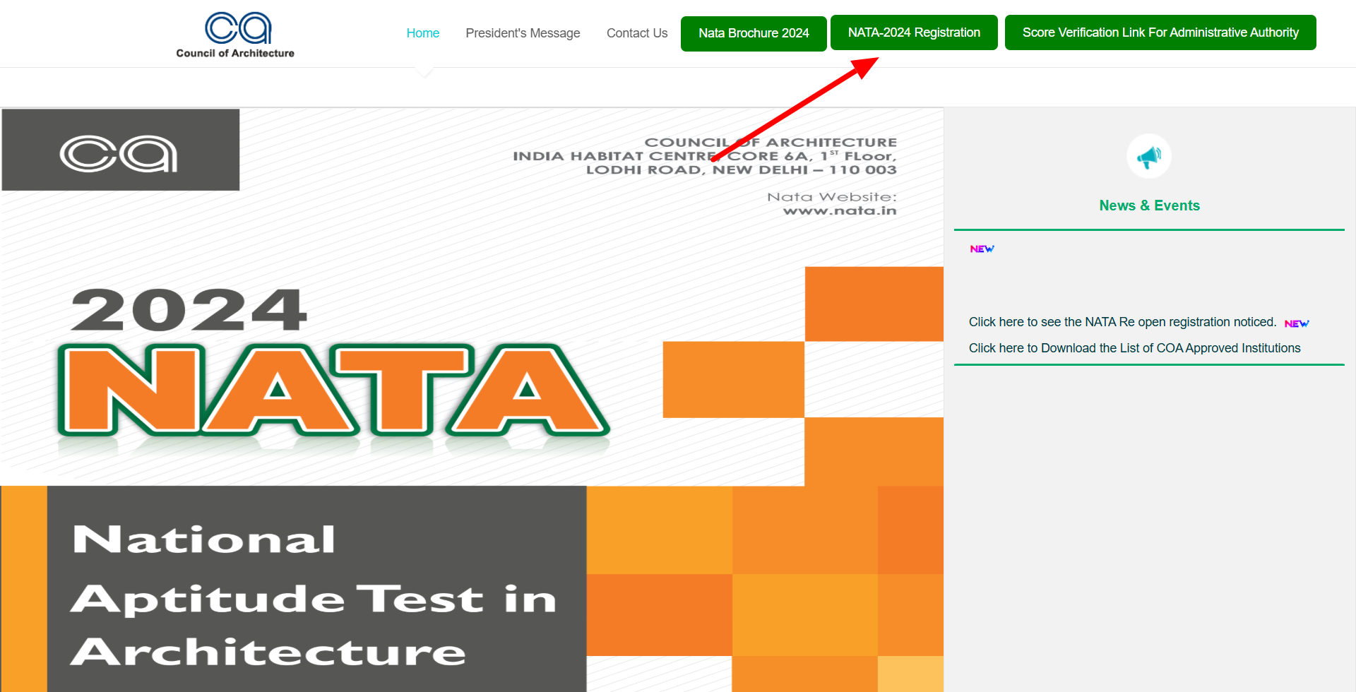 NATA 2024 Registration