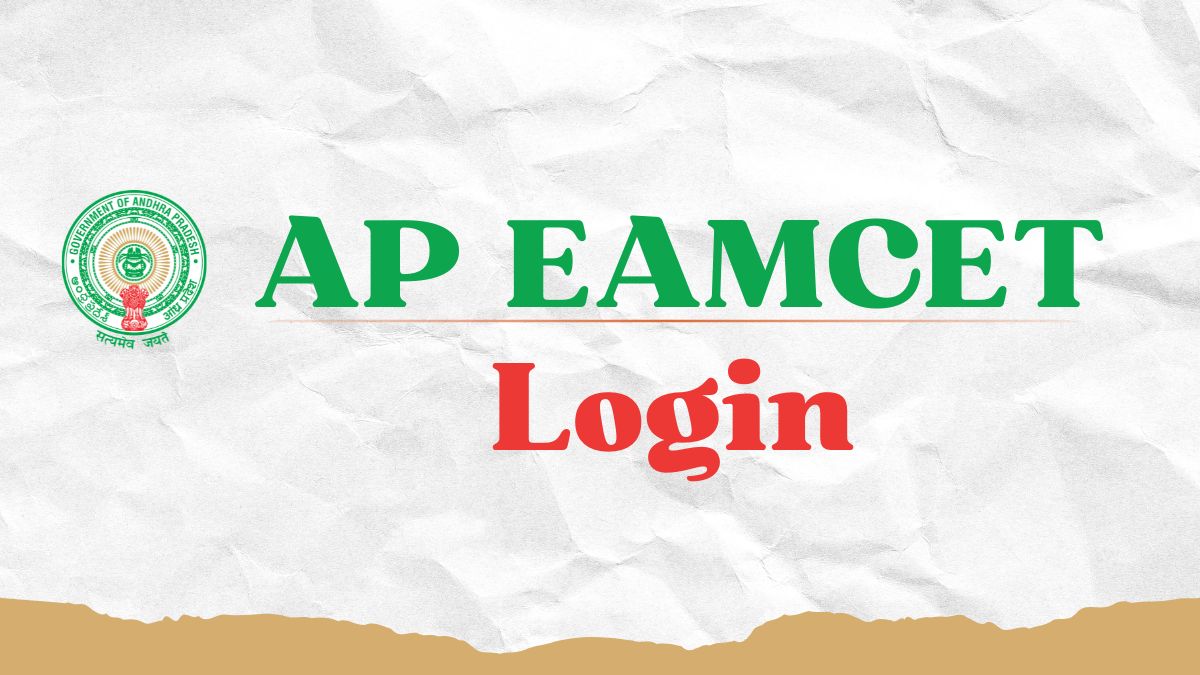 AP EAMCET Login 2025