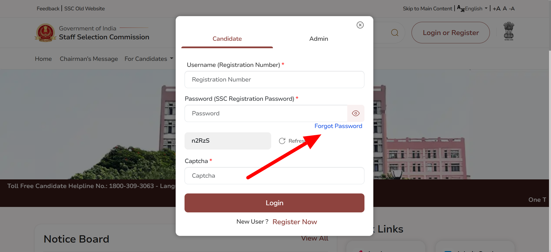 SSC-NIC-Forgot-Password