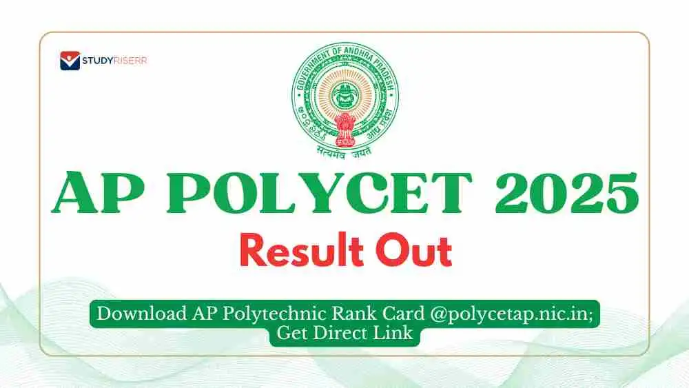 AP POLYCET 2025 Result Out: Download AP Polytechnic Rank Card @polycetap.nic.in; Get Direct Link