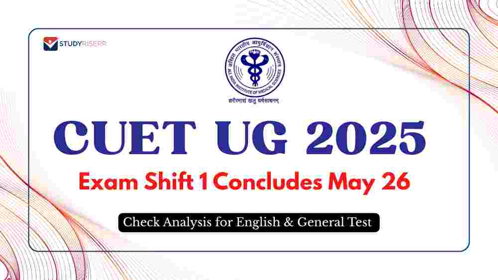 CUET UG 2025: May 26 Exam Shift 1 Concludes; Check Analysis for English, General Test