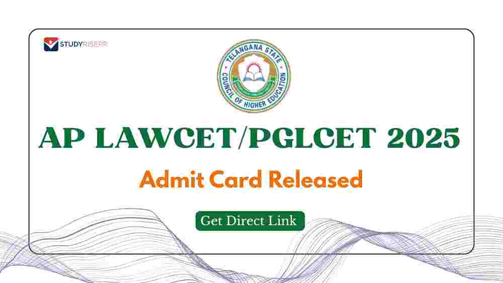 AP LAWCET/PGLCET 2025 Admit Card Released at cets.apsche.ap.gov.in: Get Direct Link