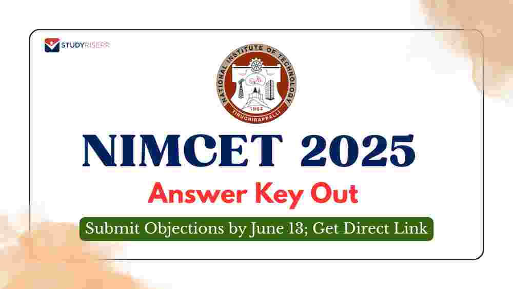 NIMCET Answer Key 2025 Out at nimcet.admissions.nic.in: Submit Objections by June 13; Get Direct Link