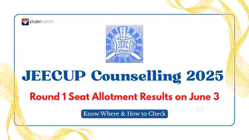 JEECUP Counselling 2025: Round 1 Seat Allotment Results OUT @jeecup.admissions.nic.in; Know Where and How to Check