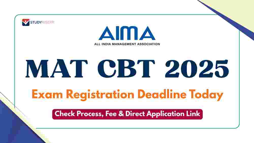 MAT CBT 2025 Exam Registration Deadline Today; Check Process, Fee and Direct Application Link