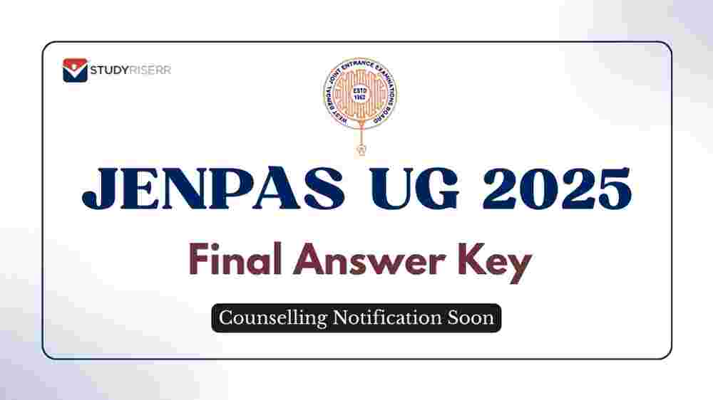 JENPAS UG 2025: Download Final Answer Key PDF; Counselling Notification Soon