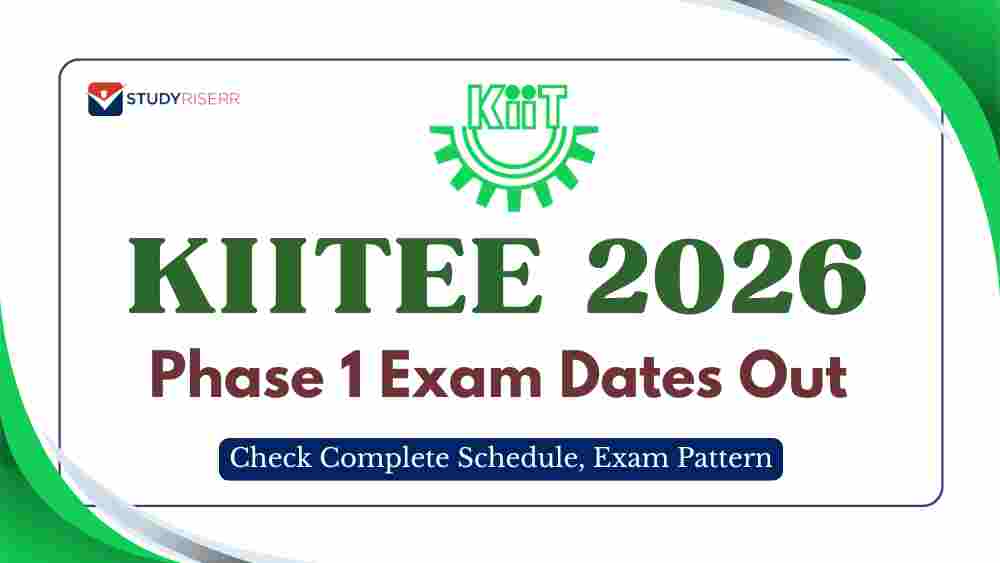 KIITEE 2026 Exam Dates Out: Phase 1 From April 16; Check Complete Schedule, Exam Pattern