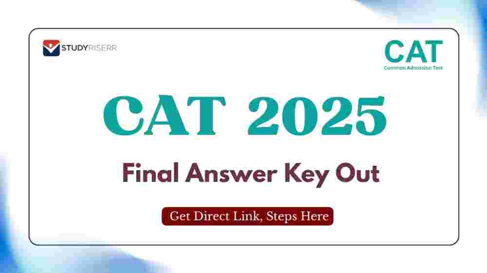 CAT 2025 Final Answer Key Out at iimcat.ac.in: Get Direct Link, Steps Here