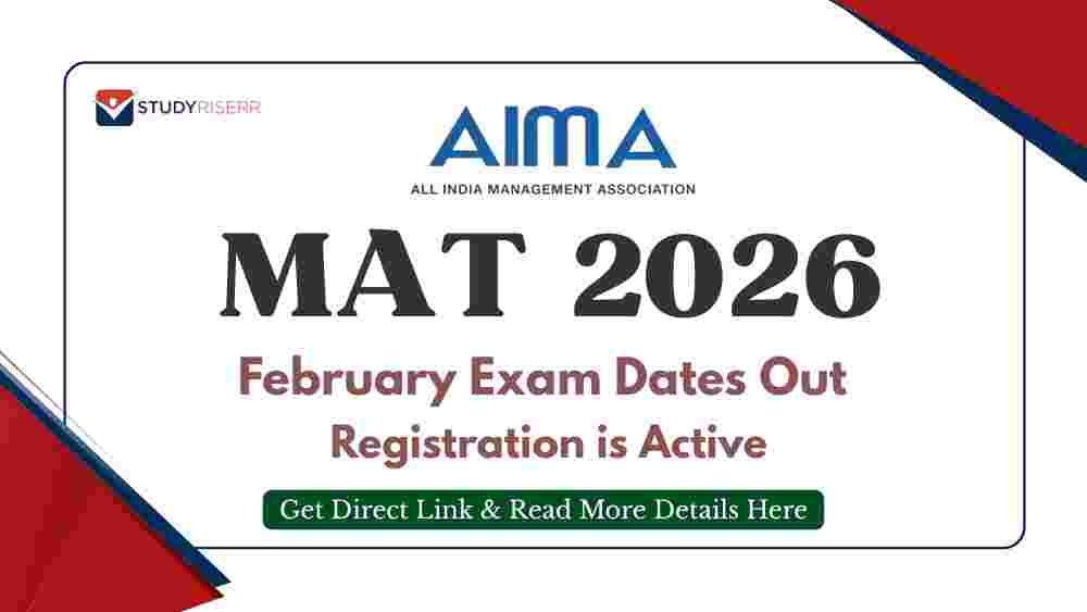 MAT 2026 February Exam Dates Out: Registration is Active; Get Direct Link and Read More Details Here