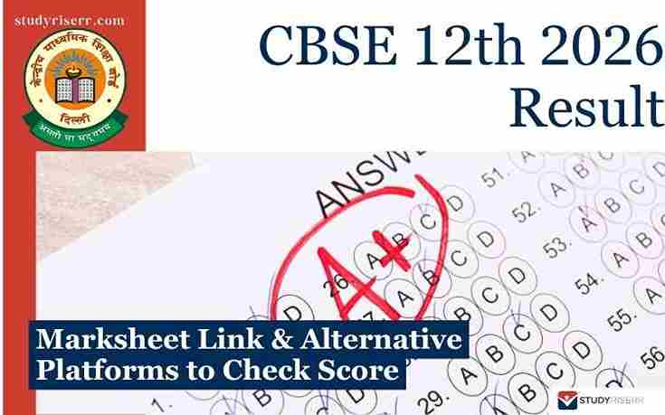 CBSE 12th Result 2026 Out: 85.20% Students Pass; Marksheet Link & Alternative Platforms to Check Score