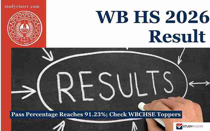 WB HS Result 2026 Released: Pass Percentage Reaches 91.23%; Check WBCHSE Toppers