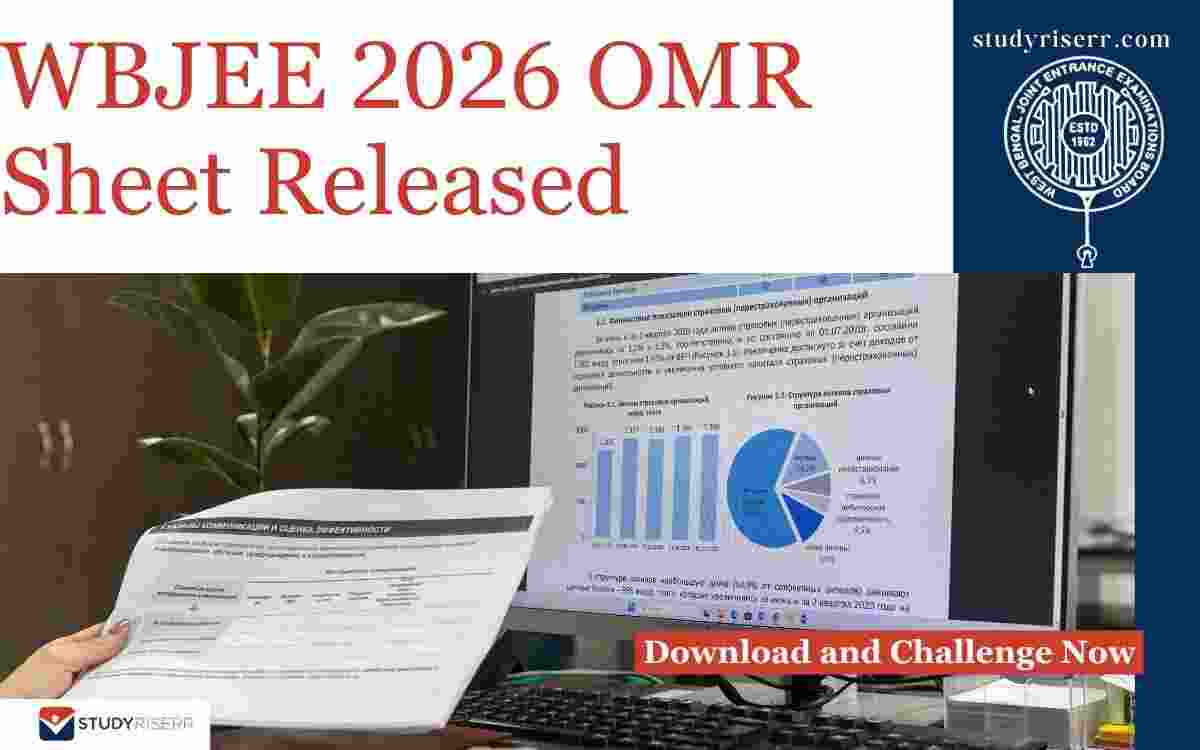 WBJEE 2026 OMR Sheet Released: Download and Challenge Now