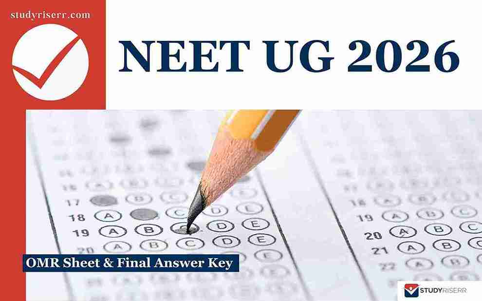 NEET UG 2026: OMR Sheet & Final Answer Key Soon