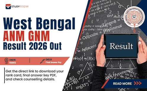 West Bengal ANM GNM Result 2026 Out; Download Your Rank Card