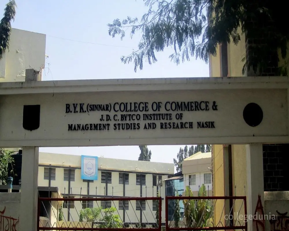 B.Y.K. Sinnar College of Commerce - [BYK], Nashik: Admission Process 2025 Courses, Fees, Exams,Cutoff, Placements