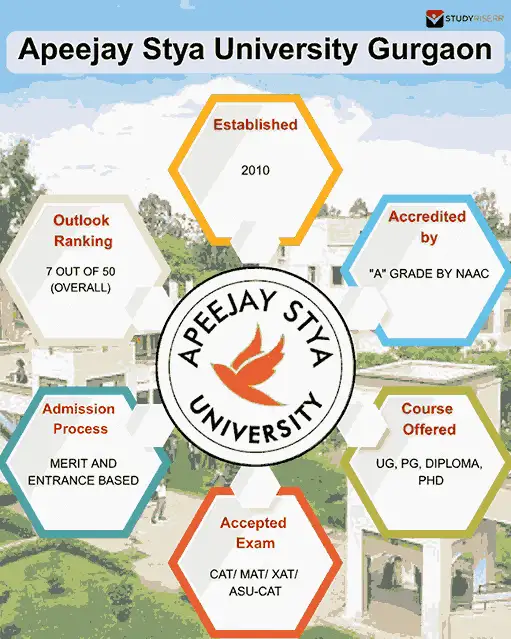 apeejay stya university gurgaon key highlights