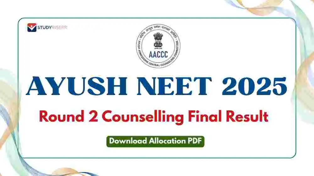 ayush-neet-2025-round-2-counselling-final-result