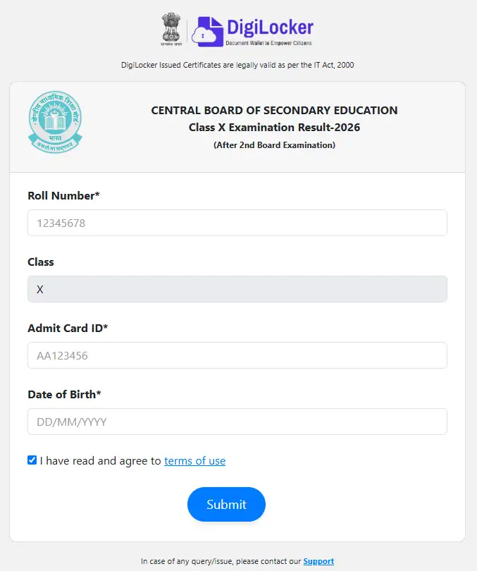 cbse-2026-class-10-second-board-exam-result