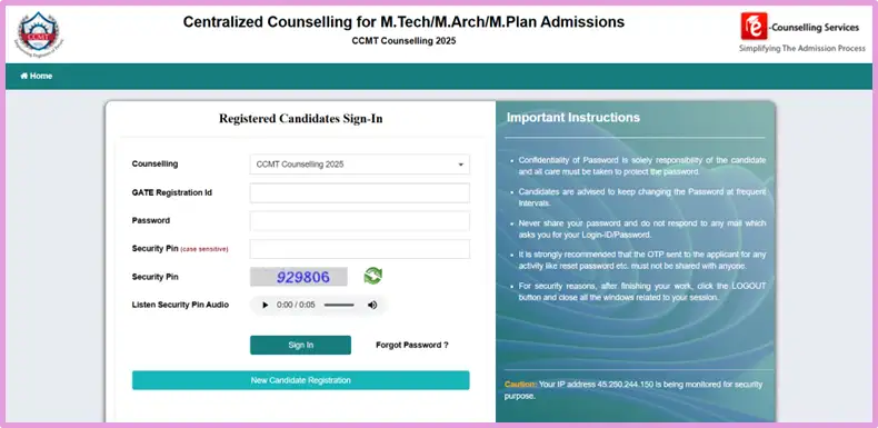 ccmt-online-registration-portal