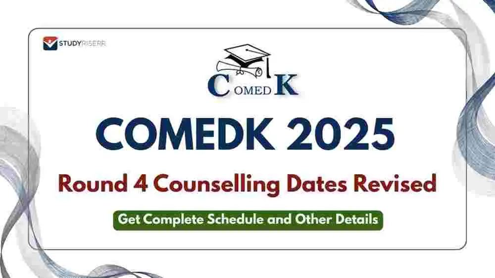 comedk-2025-round4-counselling-dates-revised