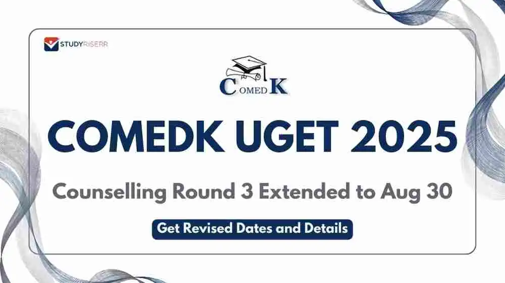 comedk-uget-2025-counselling-round-3-extended