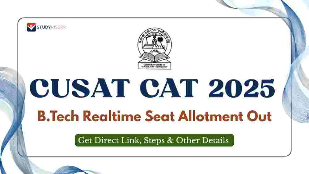 cusat-cat-2025-b.tech-realtime-seat-allotment