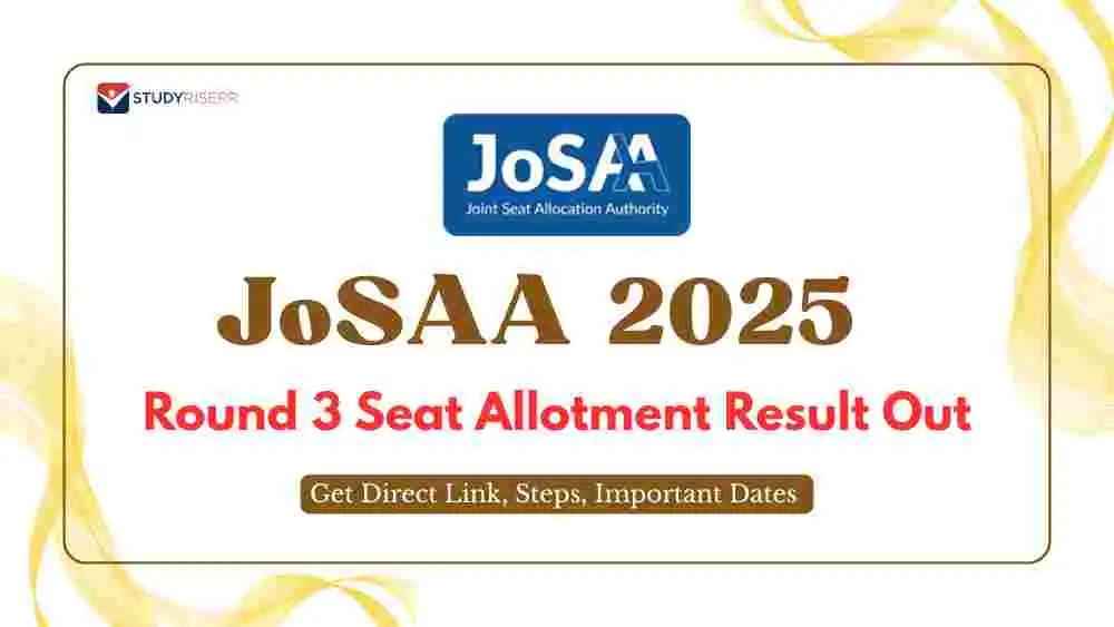 josaa-2025-round3-seat-allotment-result