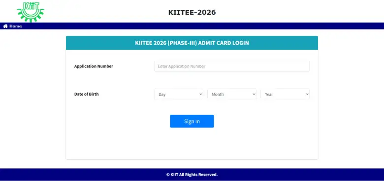 kiitee-2026-phase3-admit-card-login