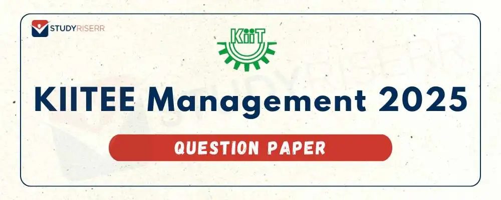 kiitee-management-2025-question-paper