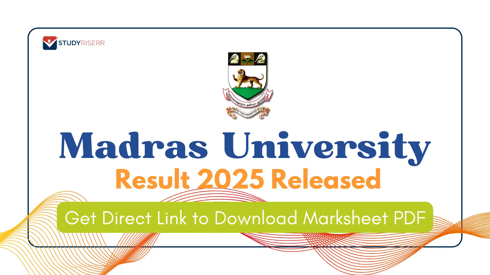 madras-university-result