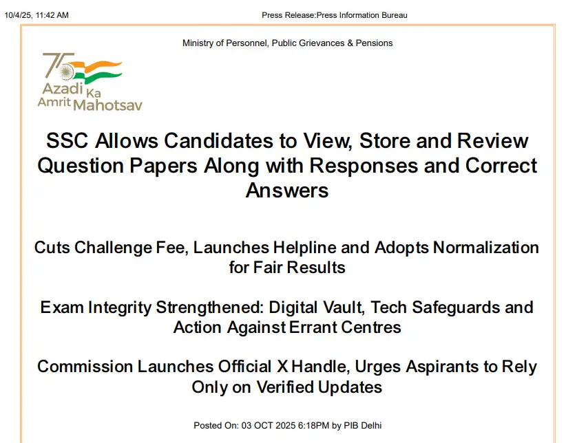 ssc-permits-candidates-to-review-question-papers-responses-and-correct-answers-official-notice