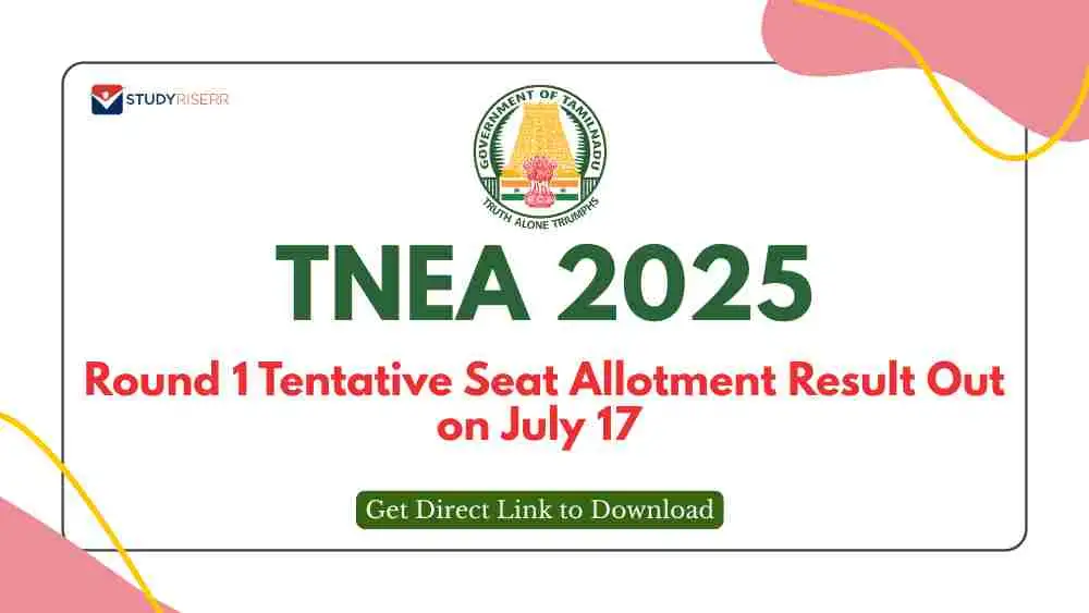 tnea-round-1-tentative-seat-allotment-result