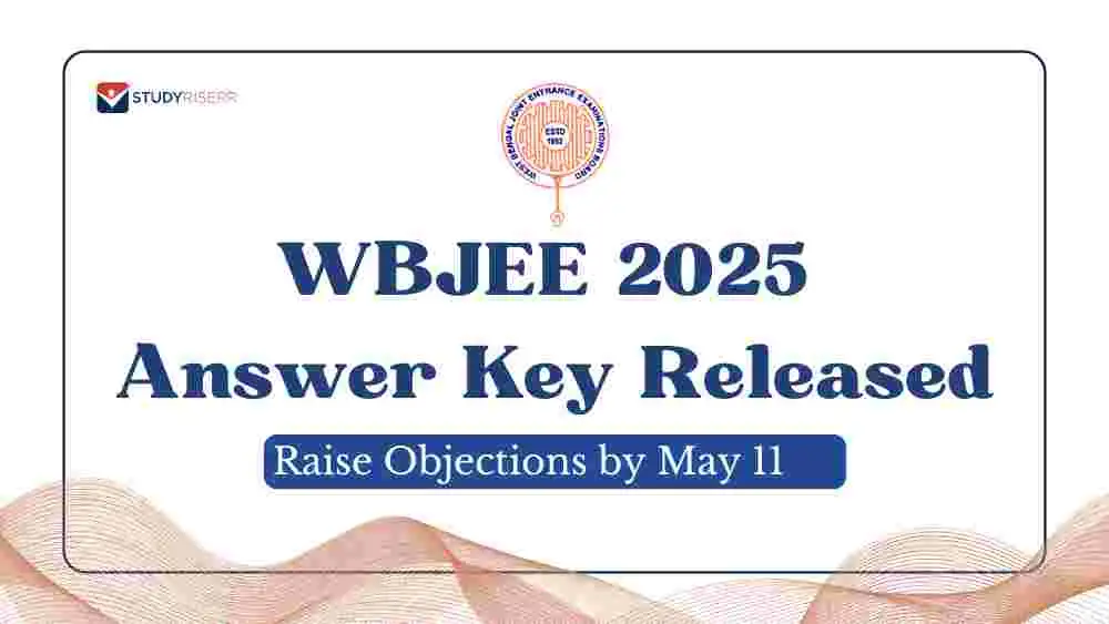 wbjee-2025-answer-key-released